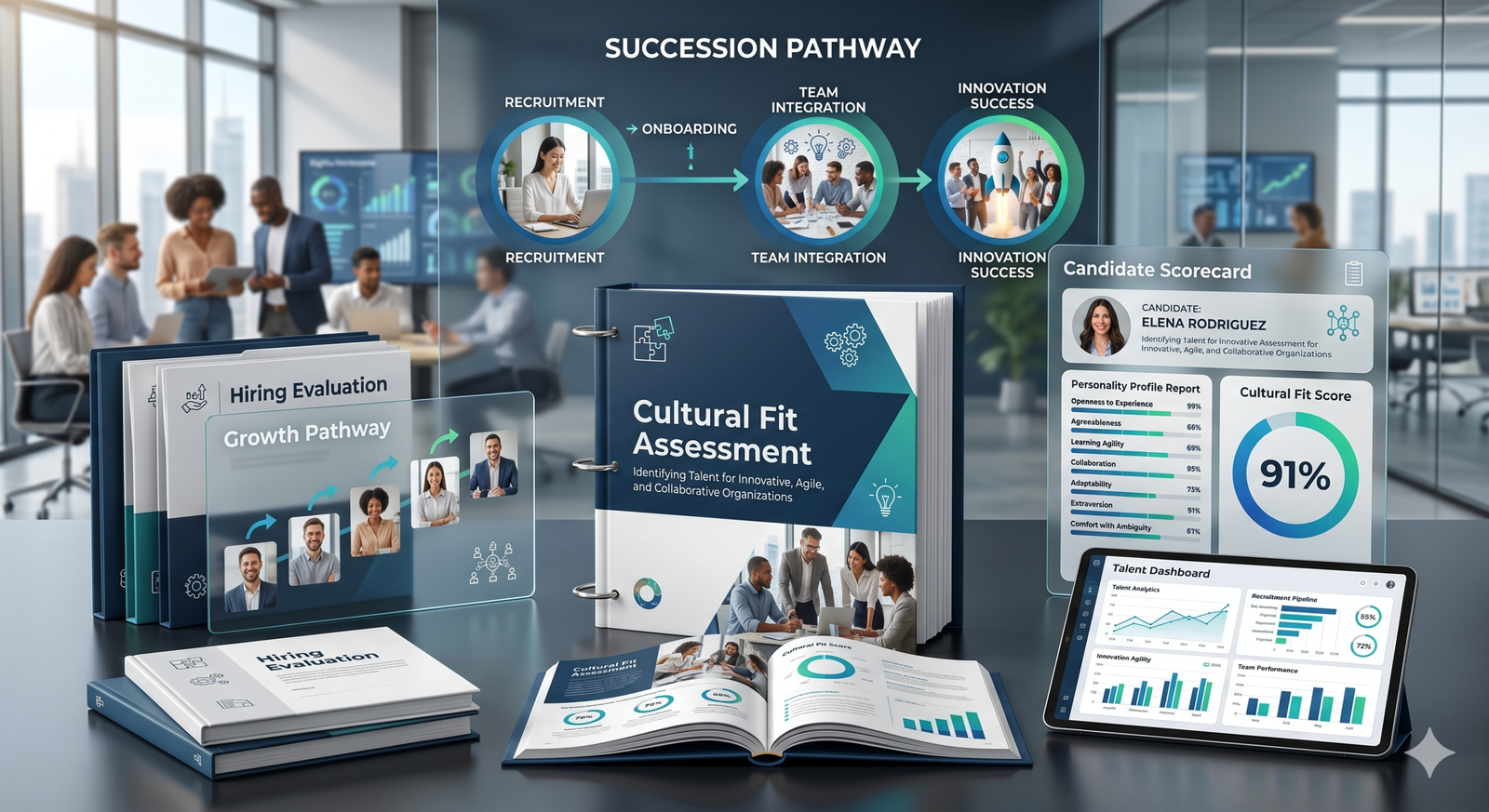 Candidate Cultural Fit Assessment Template (Excel)